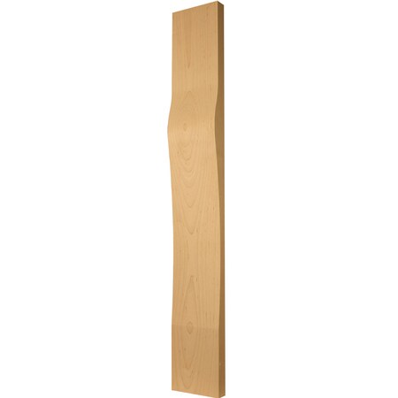 Osborne Wood Products 34 1/2 x 5 x 1 3/4 Narrow Revival Pilaster in Soft Maple 3521M
